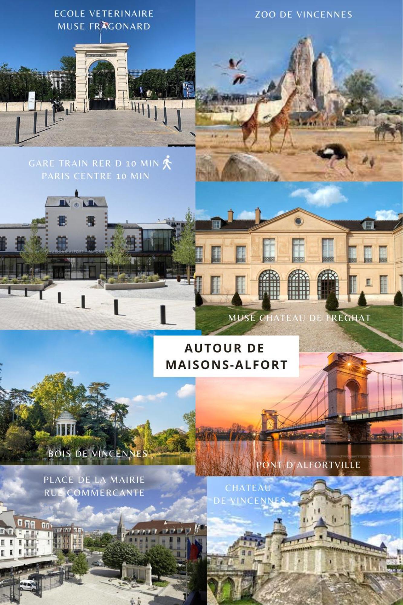 Chambre 1, Calme, 1 Station De Paris, Bureau Maisons-Alfort Luaran gambar